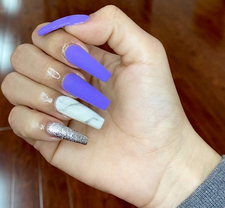 Matte Purple Fill